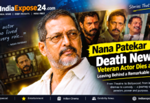 Nana Patekar veteran actor featured in IndiaExpose24 entertainment news